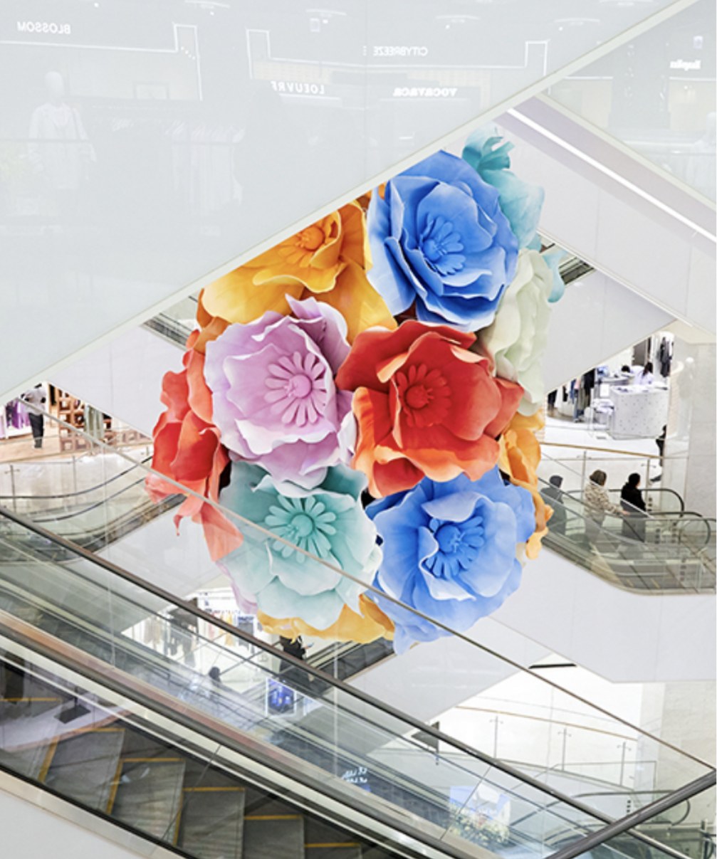 Garden of Dreams — overhead bouquet