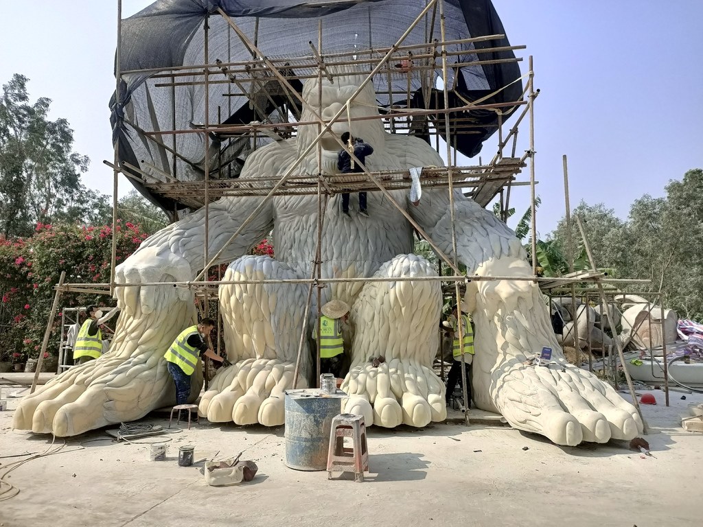 Monumental work in production