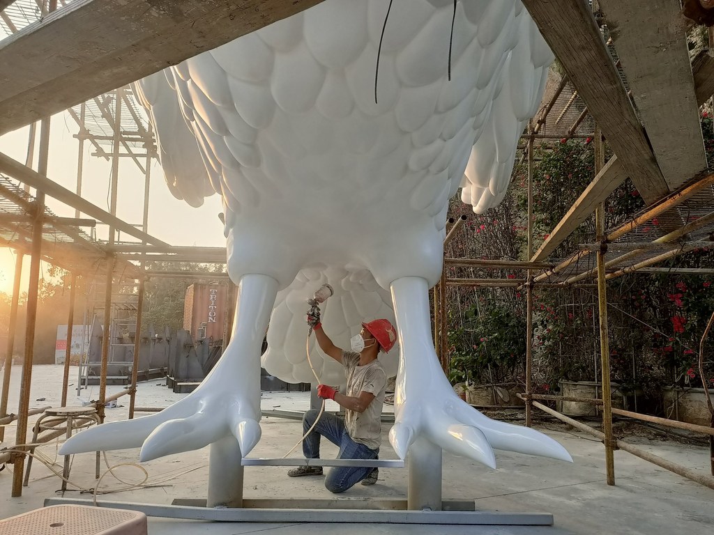 Monumental work in production