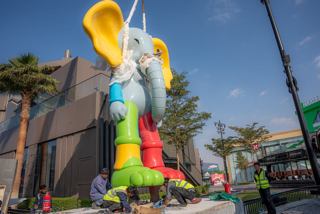 Monumental work in production