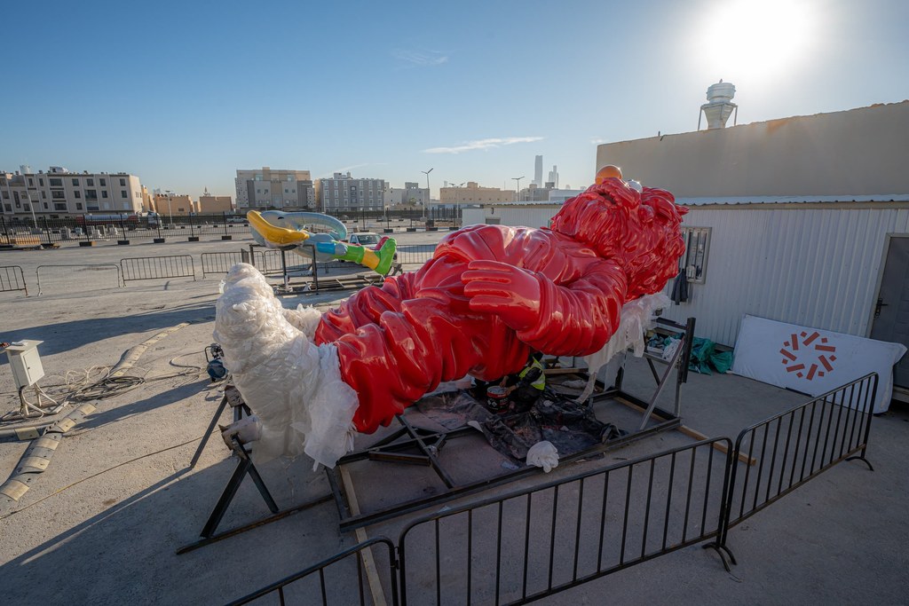 Monumental work in production