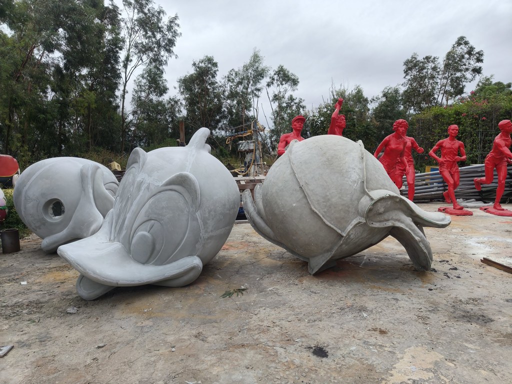 Monumental work in production