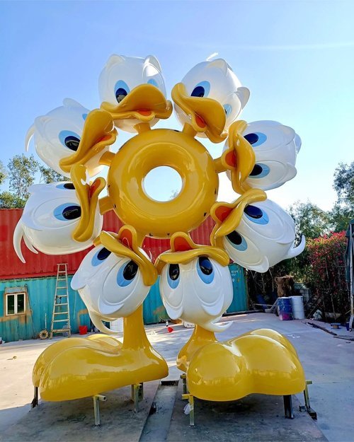 Monumental work in production