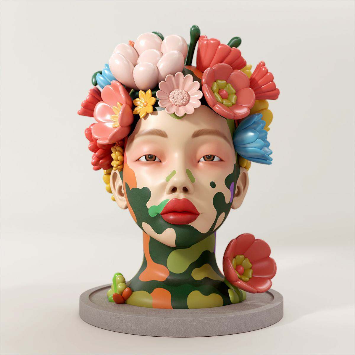 Venus Aurora Floralis — The Verdant Oracle