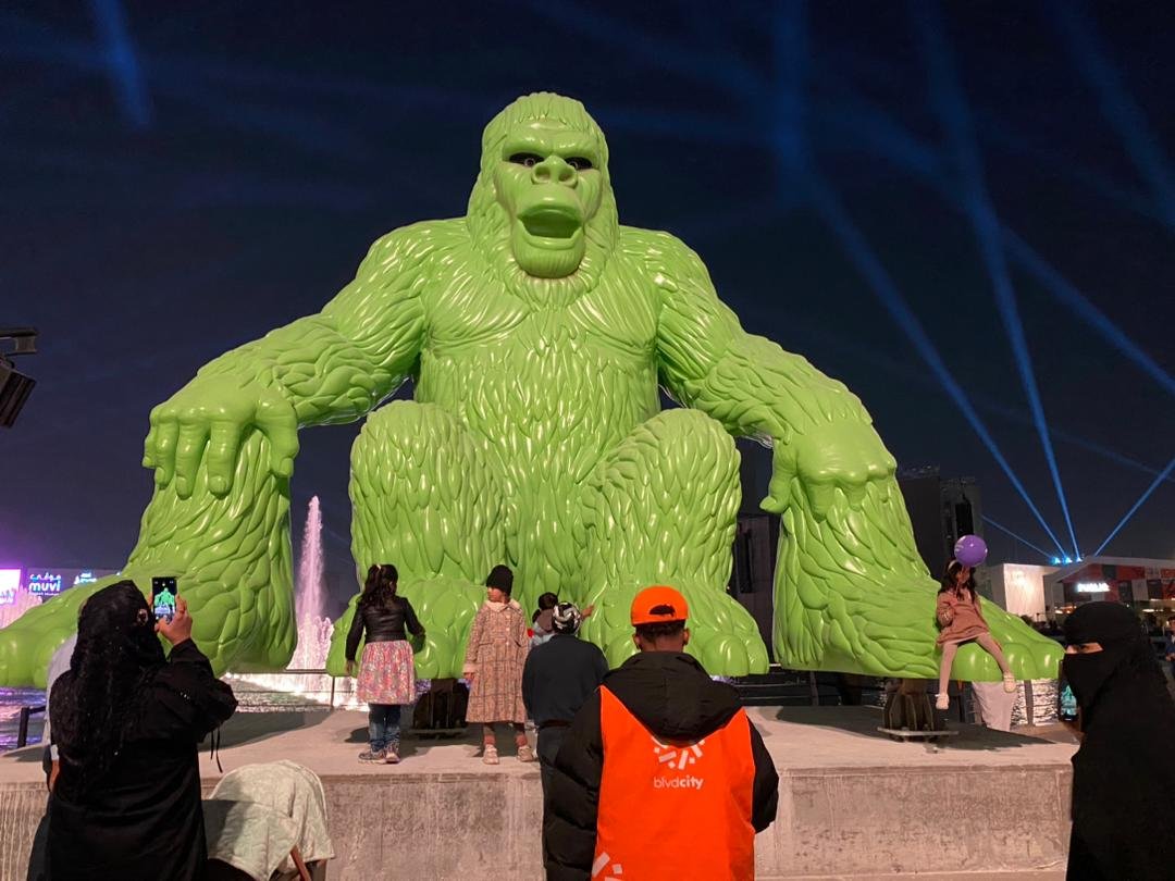 2024: Garden Sasquatch for Boulevard City Riyadh, Kingdom of Saudi Arabia