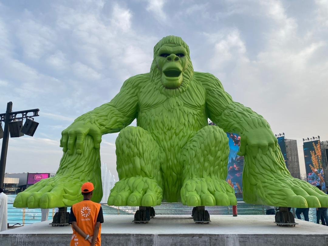 2024: Garden Sasquatch for Boulevard City Riyadh, Kingdom of Saudi Arabia