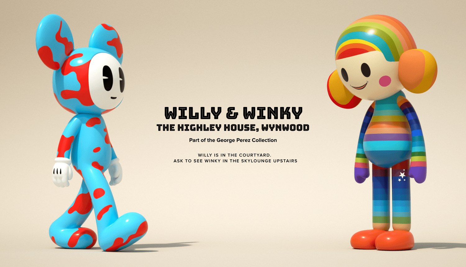 Ken Kelleher’s Willy & Winky Enter the George Pérez Collection at Highley House, Miami