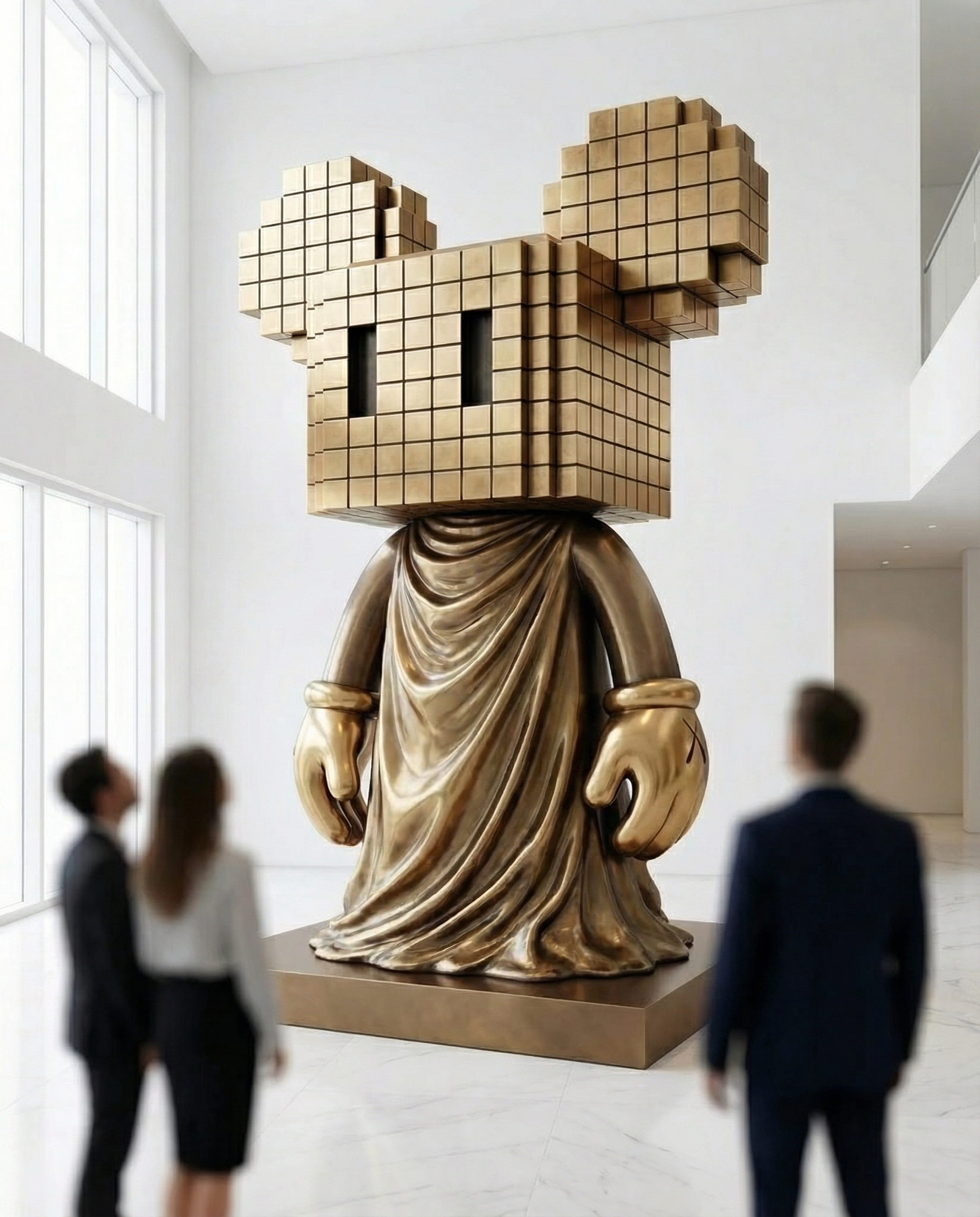 Gold Bronze Character