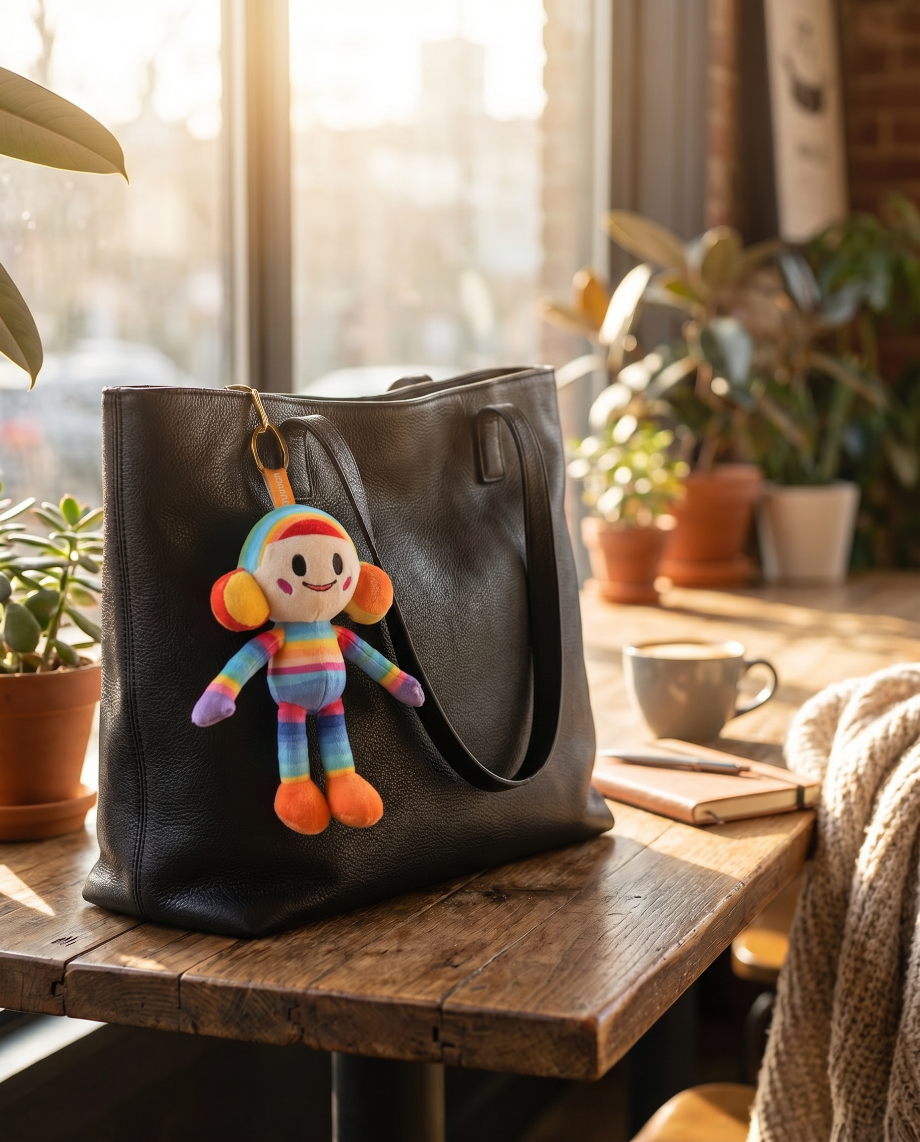 Winky bag charm lifestyle 04